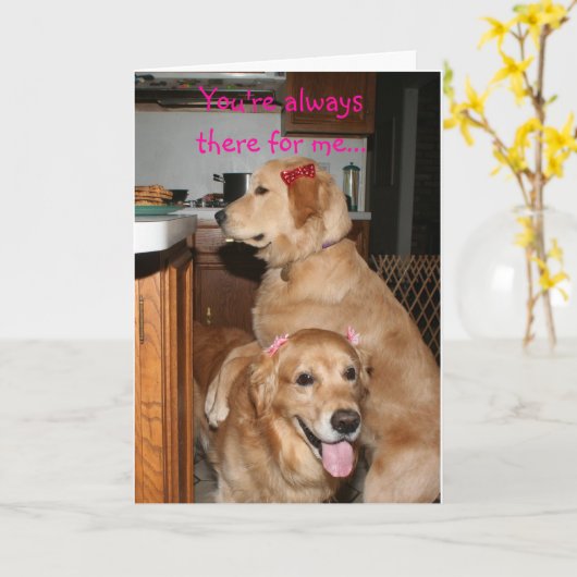 Carte Anniversaire AsSIStance (Fleur jaune)