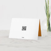 Carte Anniversaire Automne Laine Ours Caterpillar (Dos)