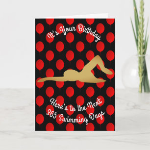Carte Anniversaire Aux 365 Prochains Jours De Nage