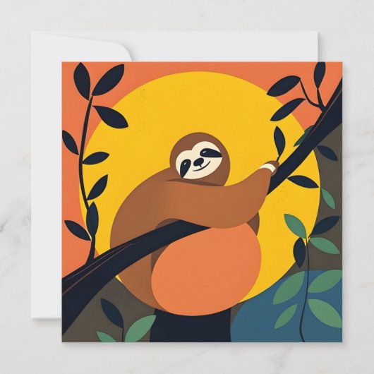 Carte Anniversaire Avec Fente Colorée Design (Devant)