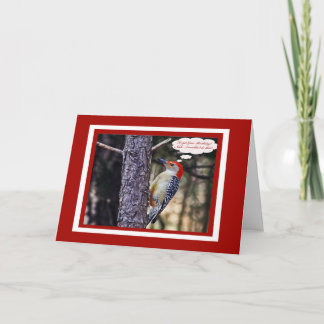 Carte Anniversaire Avec Funny Red Bellied Pic