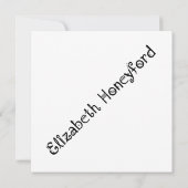 Carte Anniversaire Avec Giraffe Colorée Design (Dos)