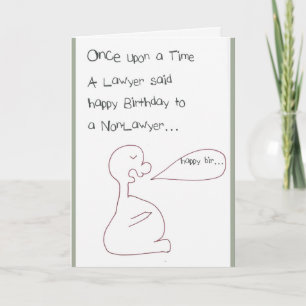 Carte Anniversaire - Avocats &