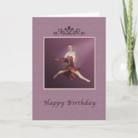 Anniversaire, Ballerina bondissante en rouge