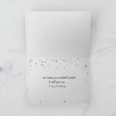 Carte Anniversaire Banana Split Dessert (Intérieur)