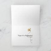 Carte Anniversaire basket et marguerite (Intérieur)