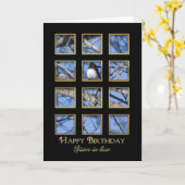 Carte Anniversaire - belle-soeur (Fleur jaune)