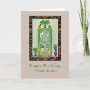 Carte Anniversaire, belle-soeur, La vie morte avec le Ca