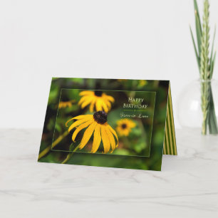 Carte Anniversaire, Belle-sœur, Rudbeckie, Jardin