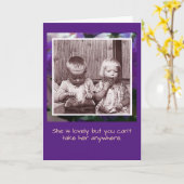 Carte Anniversaire Blueberries vintage Finlande Annivers (Fleur jaune)