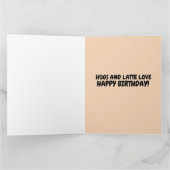 CARTE ANNIVERSAIRE BOISSON CAFE (Intérieur)