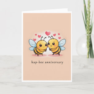 Carte Anniversaire Bumble Bee