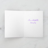 Carte anniversaire Bunny (Intérieur)