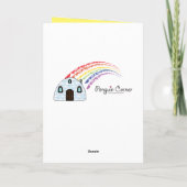 Carte Anniversaire ! : Caricature d'ananas tropical aux  (Dos)