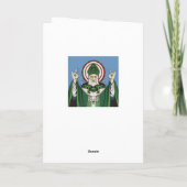 Carte Anniversaire catholique drôle (Dos)
