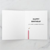 Carte anniversaire catholique drôle (Intérieur)