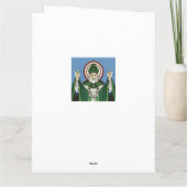 Carte anniversaire catholique drôle (Dos)