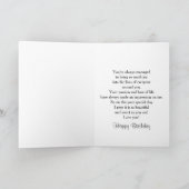 CARTE ANNIVERSAIRE - CHAÎNE - ORCHIDES DE FUCHSIE (Intérieur)