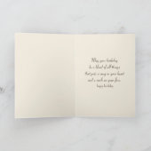 Carte Anniversaire chant d'oiseaux (Intérieur)