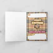 Carte anniversaire chav ours (Intérieur)