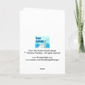 Carte Anniversaire - Cheval (Dos)