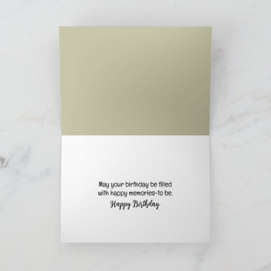 Carte Anniversaire Chocolate Cocker Spaniel (Intérieur)