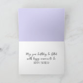 Carte Anniversaire Chocolate Cocker Spaniel (Intérieur)