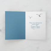 Carte Anniversaire Coeurs de plage (Intérieur)