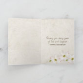 Carte Anniversaire Coeurs de plage dans le sable avec Su (Intérieur)