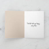 Carte Anniversaire Collie En Moto (Intérieur)