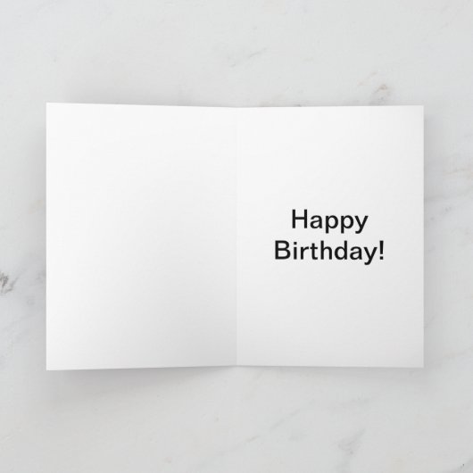 Carte Anniversaire coloré Abstrait (Intérieur)