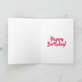 Carte Anniversaire Coloré Fiesta (Intérieur)