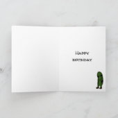 Carte Anniversaire Cool Comme Un Concombre (Intérieur)