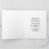 Carte Anniversaire, cougar et papillons (Intérieur)