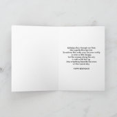 Carte Anniversaire, cousin, oiseau de héron de Milou (Intérieur)