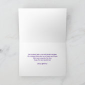 Carte Anniversaire-Crocus heureux (Intérieur)