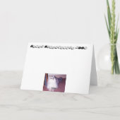 Carte Anniversaire d'amour de lapin (Dos)