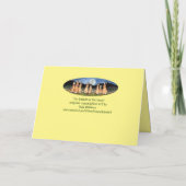 Carte Anniversaire d'Amour Lapin Spécial (Dos)