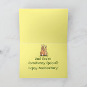Carte Anniversaire d'Amour Lapin Spécial (Intérieur)
