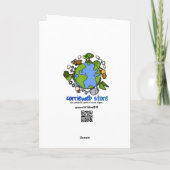 Carte Anniversaire d'anecdotes amusantes - coût de la (Dos)