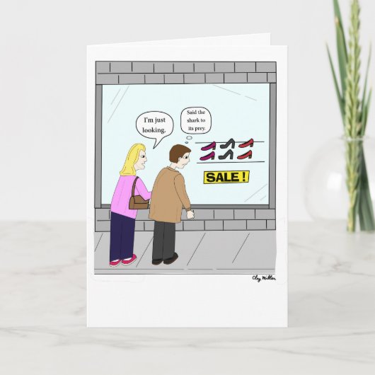 Carte Anniversaire dangereux (Devant)