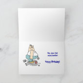 Carte Anniversaire d'anneau de croissance (Intérieur)