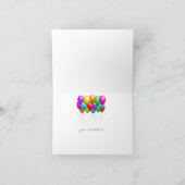 Carte Anniversaire d'année bissextile joyeux (Intérieur)