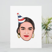 CARTE ANNIVERSAIRE D'AOC (Debout devant)