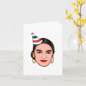 CARTE ANNIVERSAIRE D'AOC (Fleur jaune)