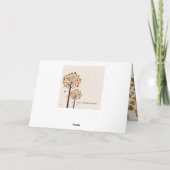 Carte Anniversaire d'automne Inspirant Psaume 118:24 de (Dos)