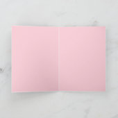 Carte Anniversaire d'azalée rose de Natalie joyeux (Intérieur)