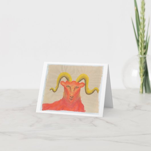 Carte Anniversaire de Aries (Devant)