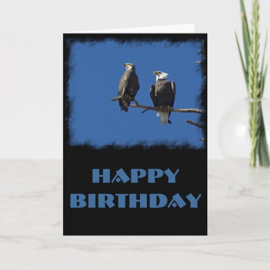 Carte Anniversaire de Bald Eagles (Devant)