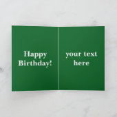 Carte Anniversaire de baseball (Intérieur)